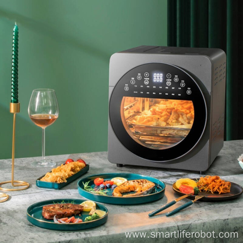 Smart Electric Stainless Steel Oil Free Air Fryer